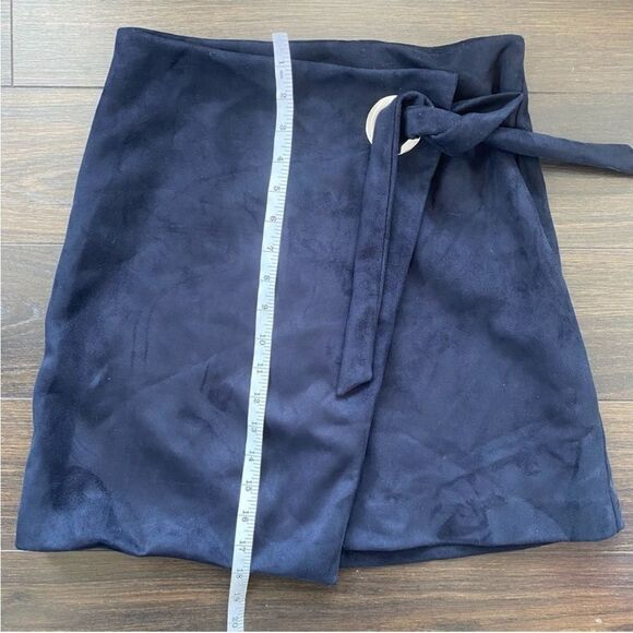 LOFT || high waisted suede mini skirt - Picture 9 of 9